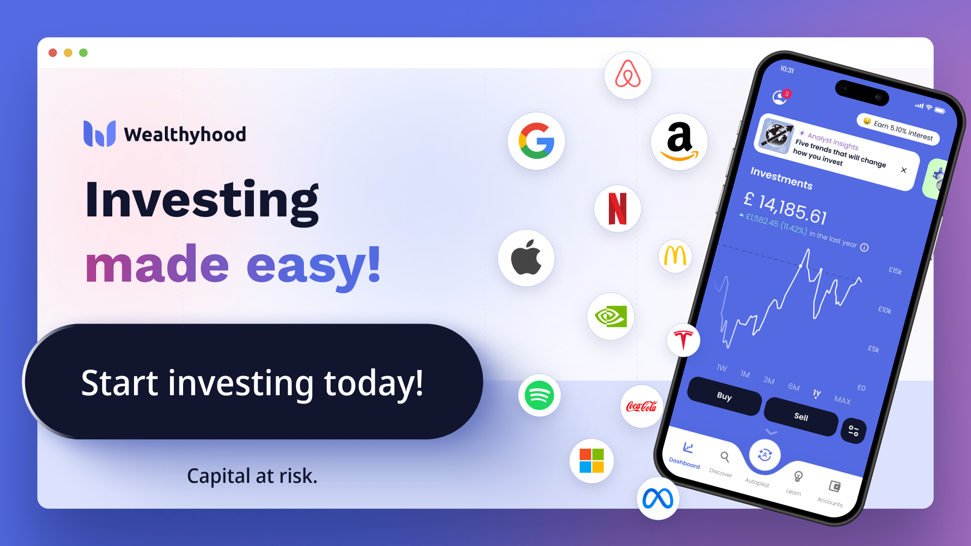 Investing made easy · Twitter