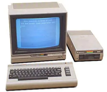 Commodore 64 computer and classic Commodore games