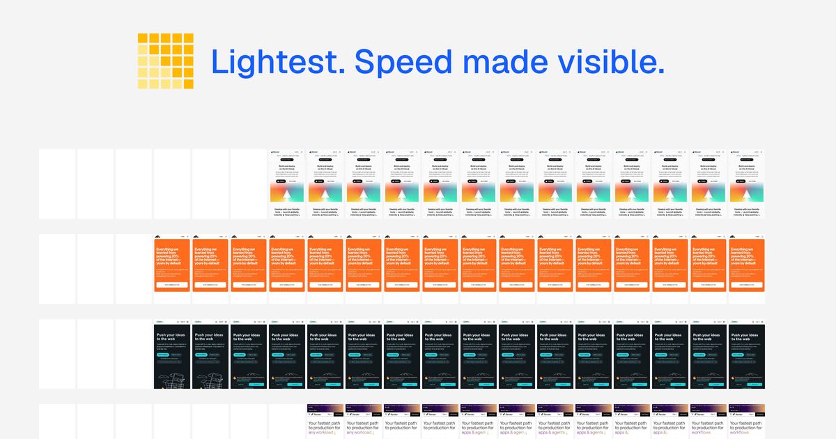 lightest filmstrip comparison preview