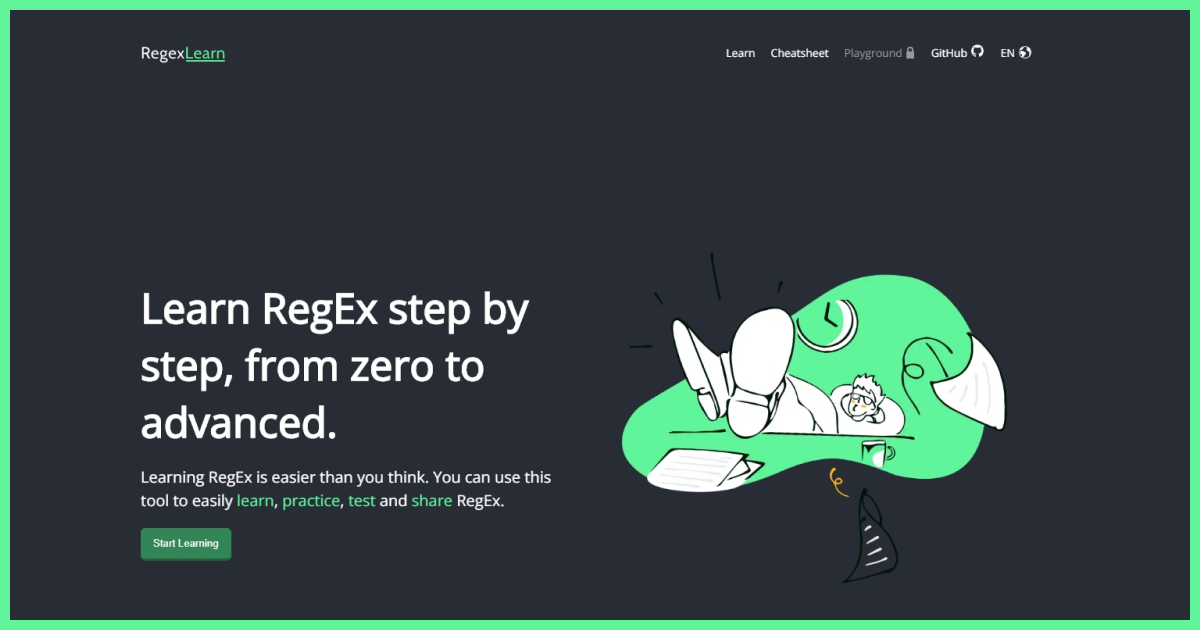 Regex Learn - Step by step, from zero to advanced. · Twitter