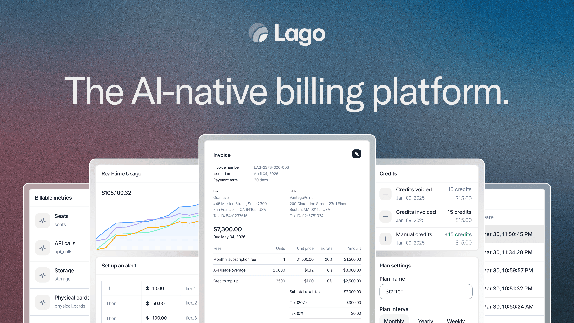 Lago | Open-Source Billing Infrastructure · Twitter