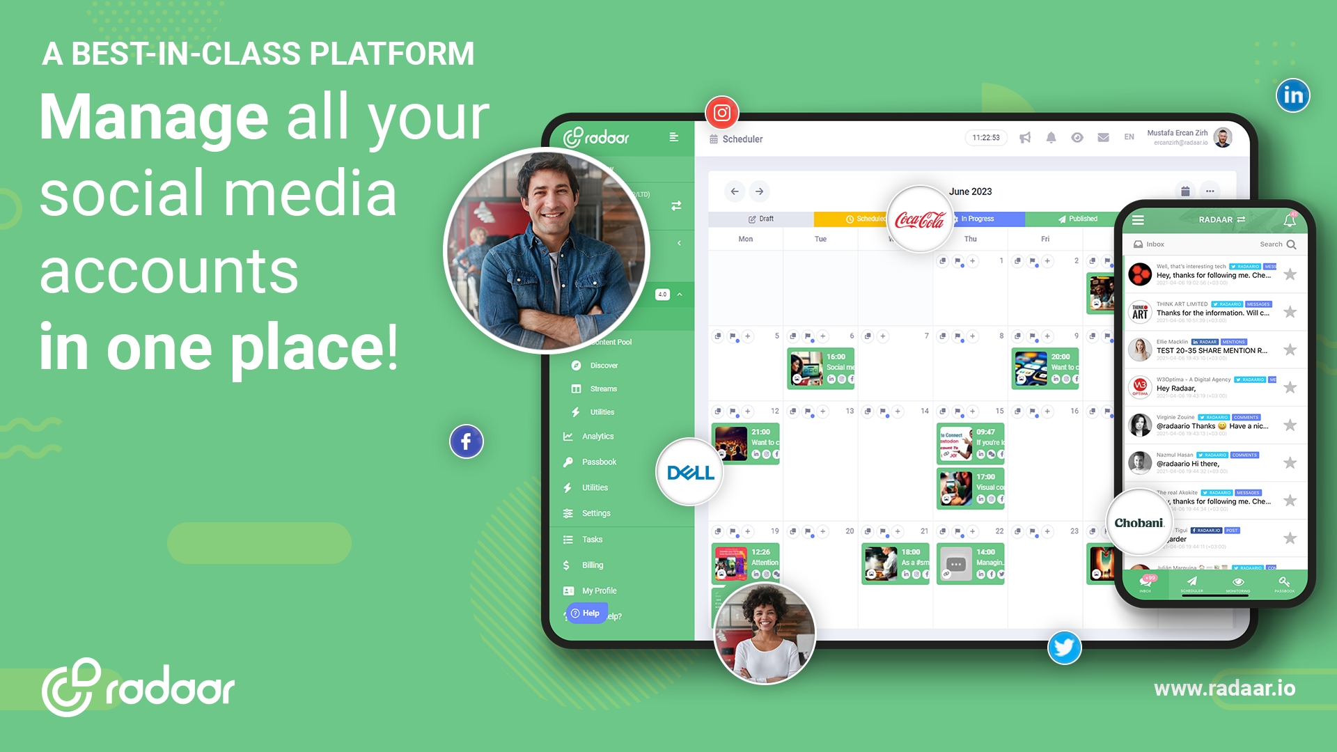 Not Just Another Scheduling Tool - RADAAR · Twitter