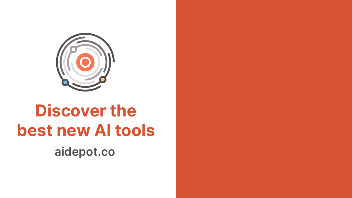 AI Depot - Discover the best AI tools