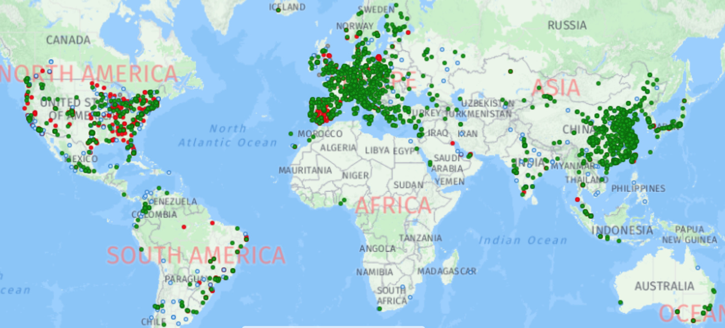 The Meddin Bike-sharing World Map · Twitter