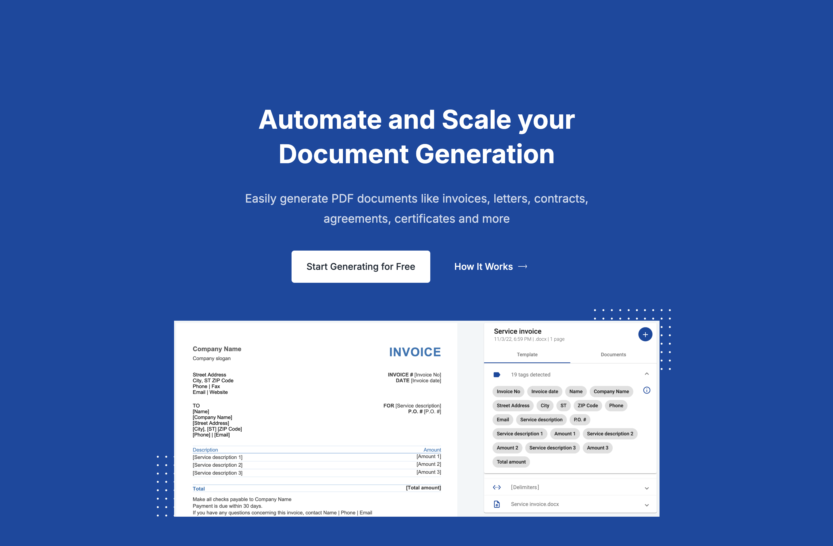 Automated Document Generation · Twitter