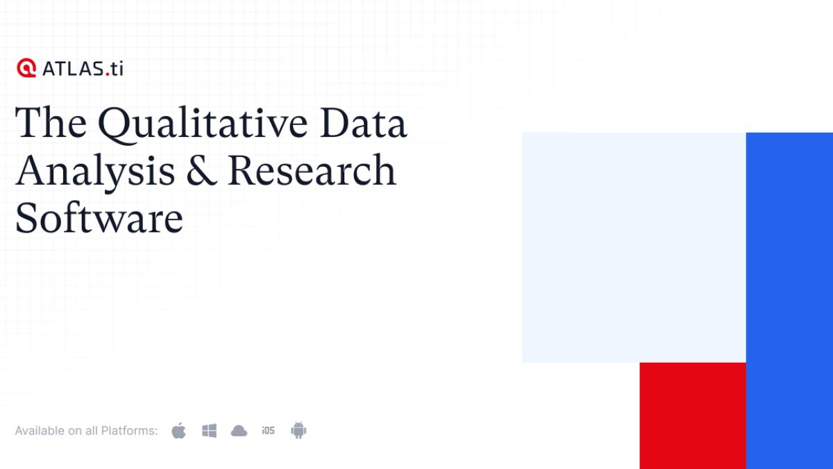 ATLAS.ti | The #1 Software for Qualitative Data Analysis · Twitter