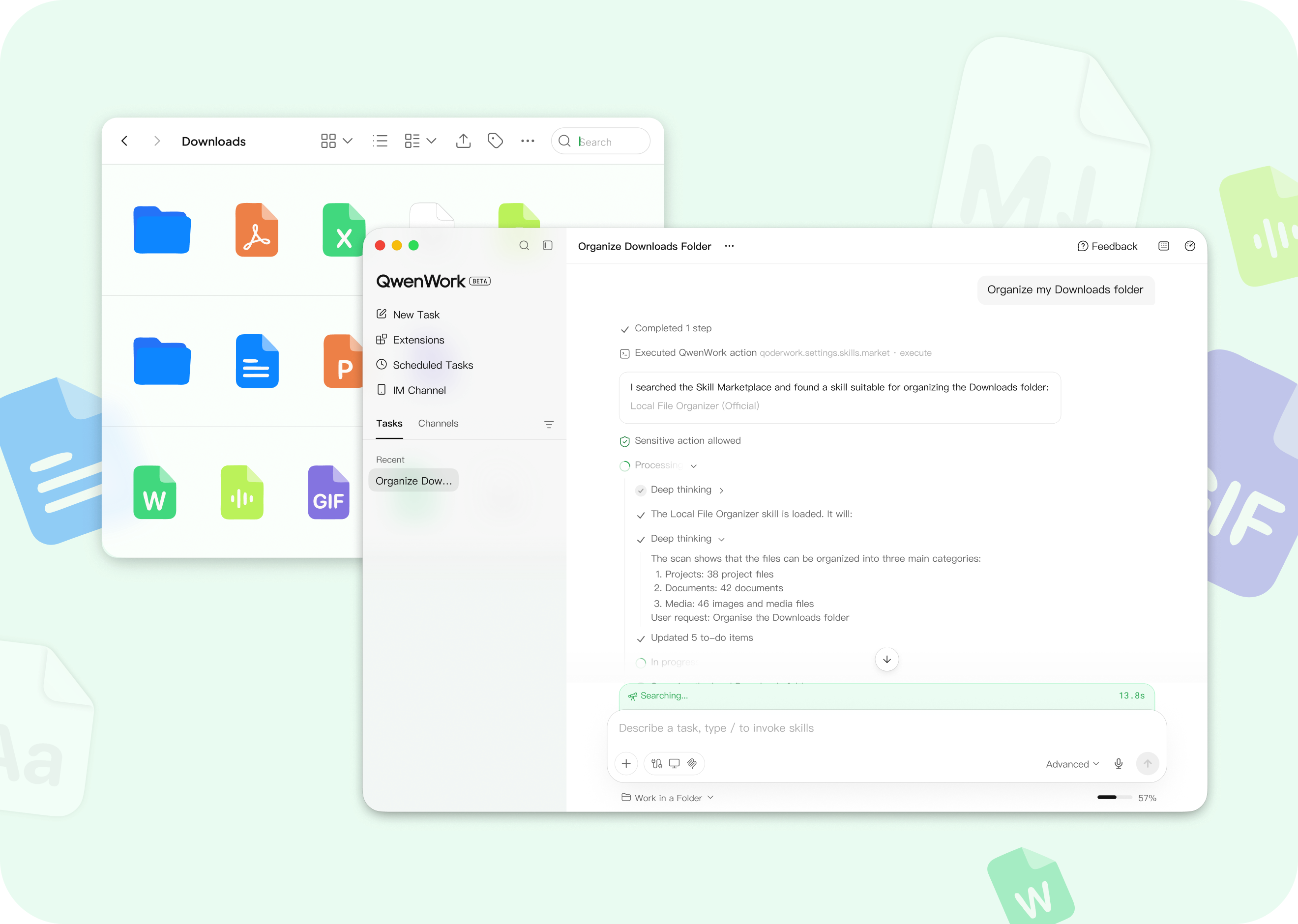 QwenWork | All-in-One AI Productivity Platform · Twitter
