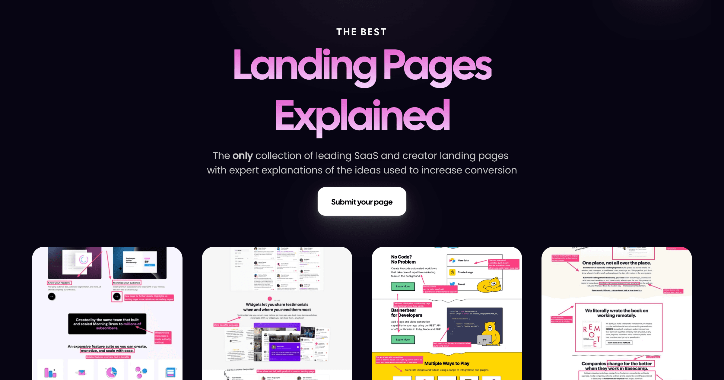 Landing Pages Explained · Twitter