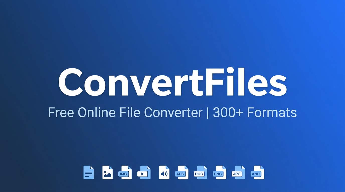 ConvertFiles - Online File Converter