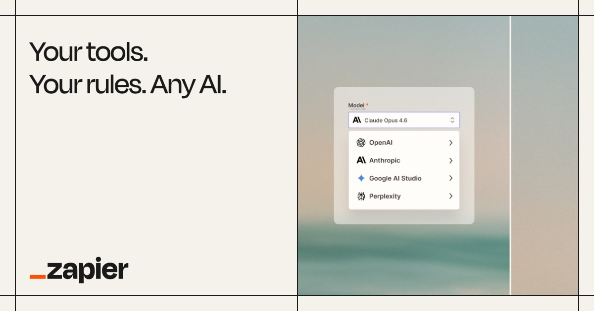 Zapier: Automate AI Workflows, Agents, and Apps · Twitter