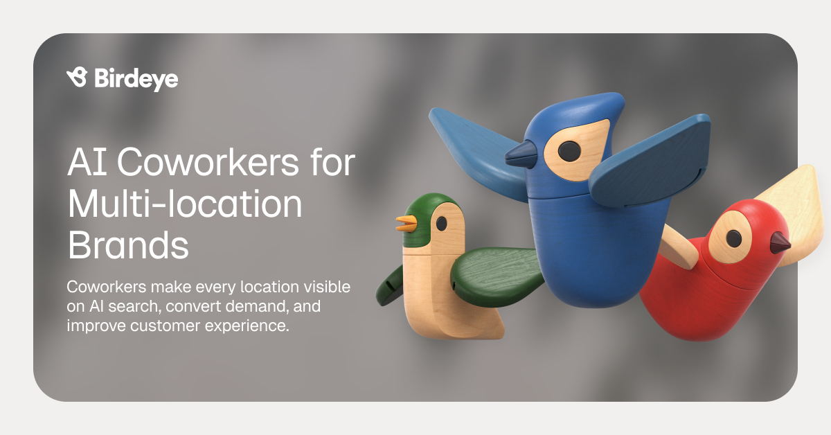 AI Coworkers for Multi-location Brands | Birdeye · Twitter