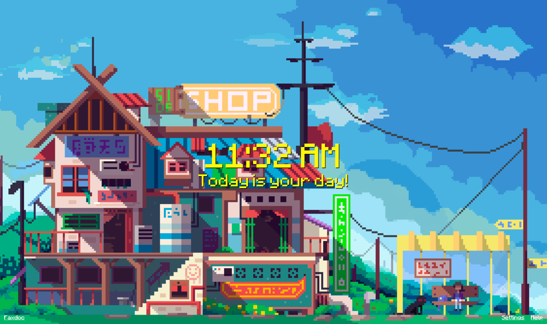 8 Bit style images as a home page · Twitter