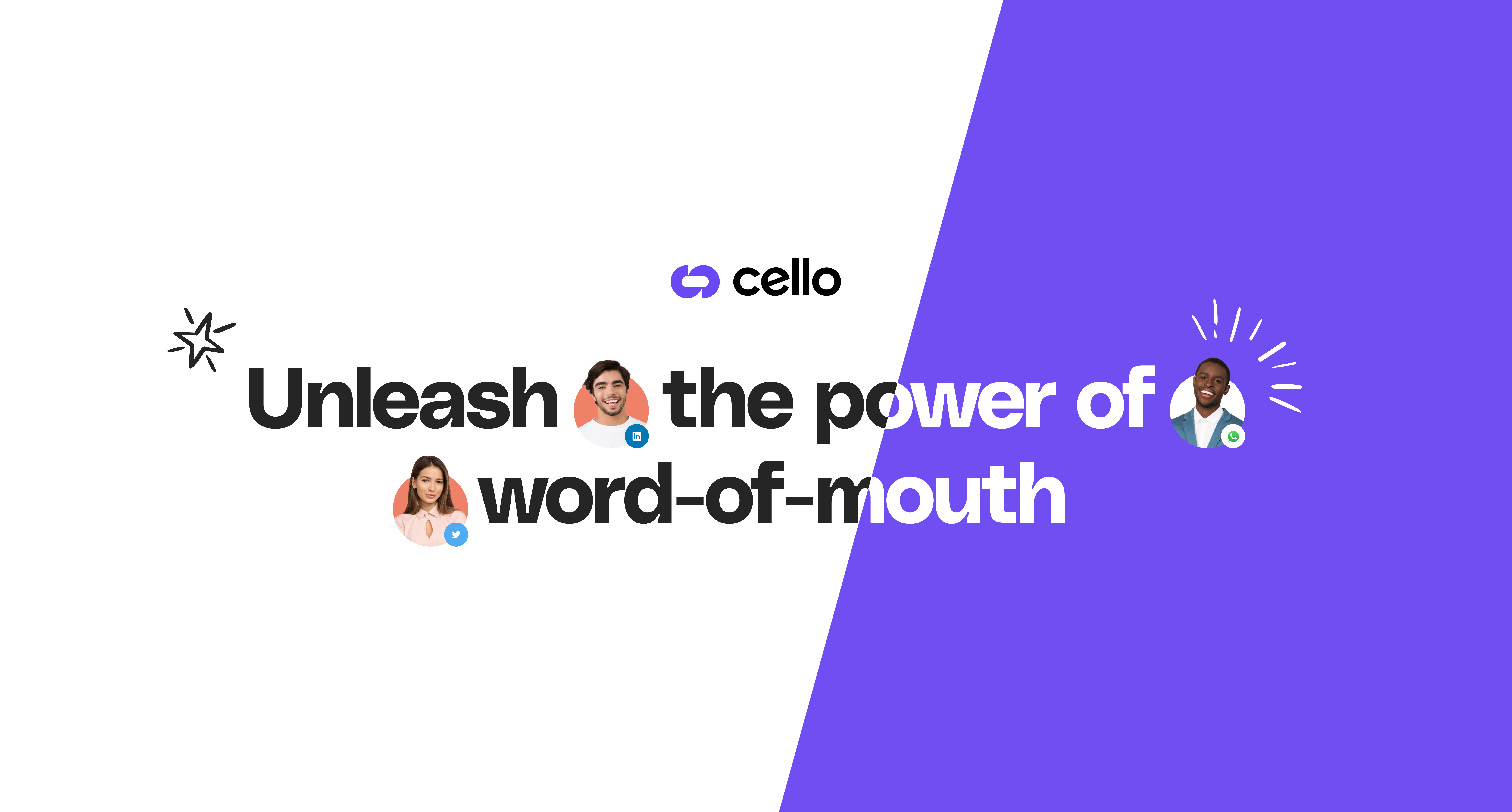 Cello — Unleash the power of word-of-mouth · Twitter