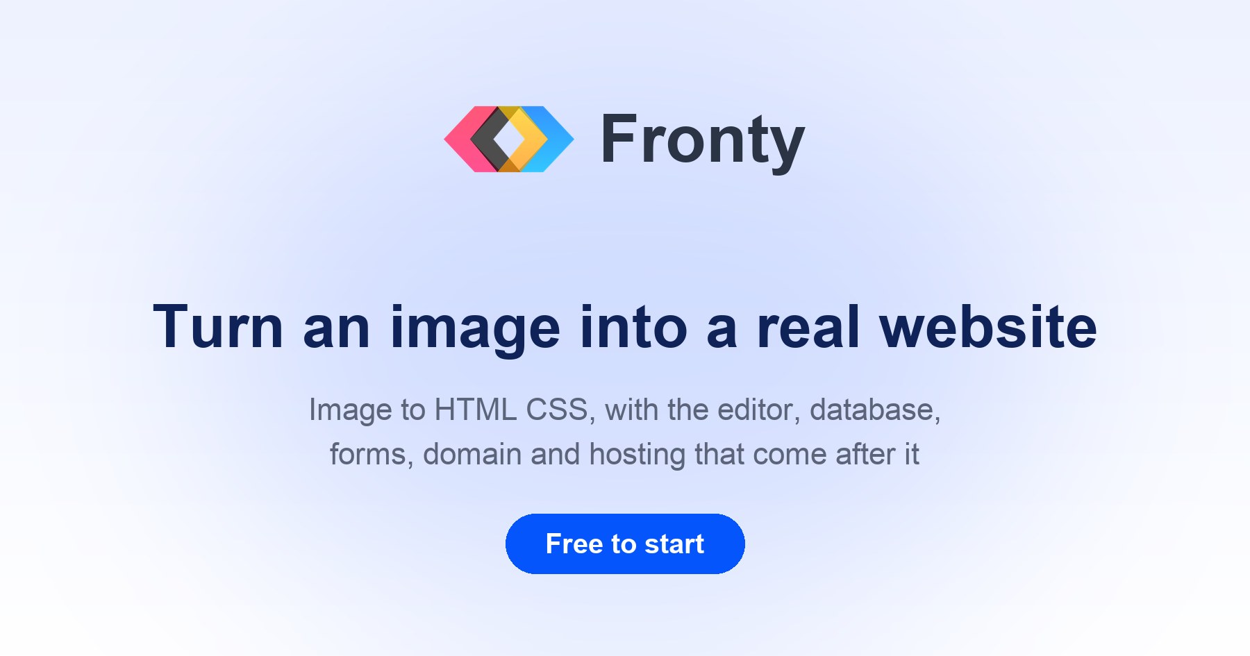 Image to HTML CSS converter — turn a design into a live site · Twitter