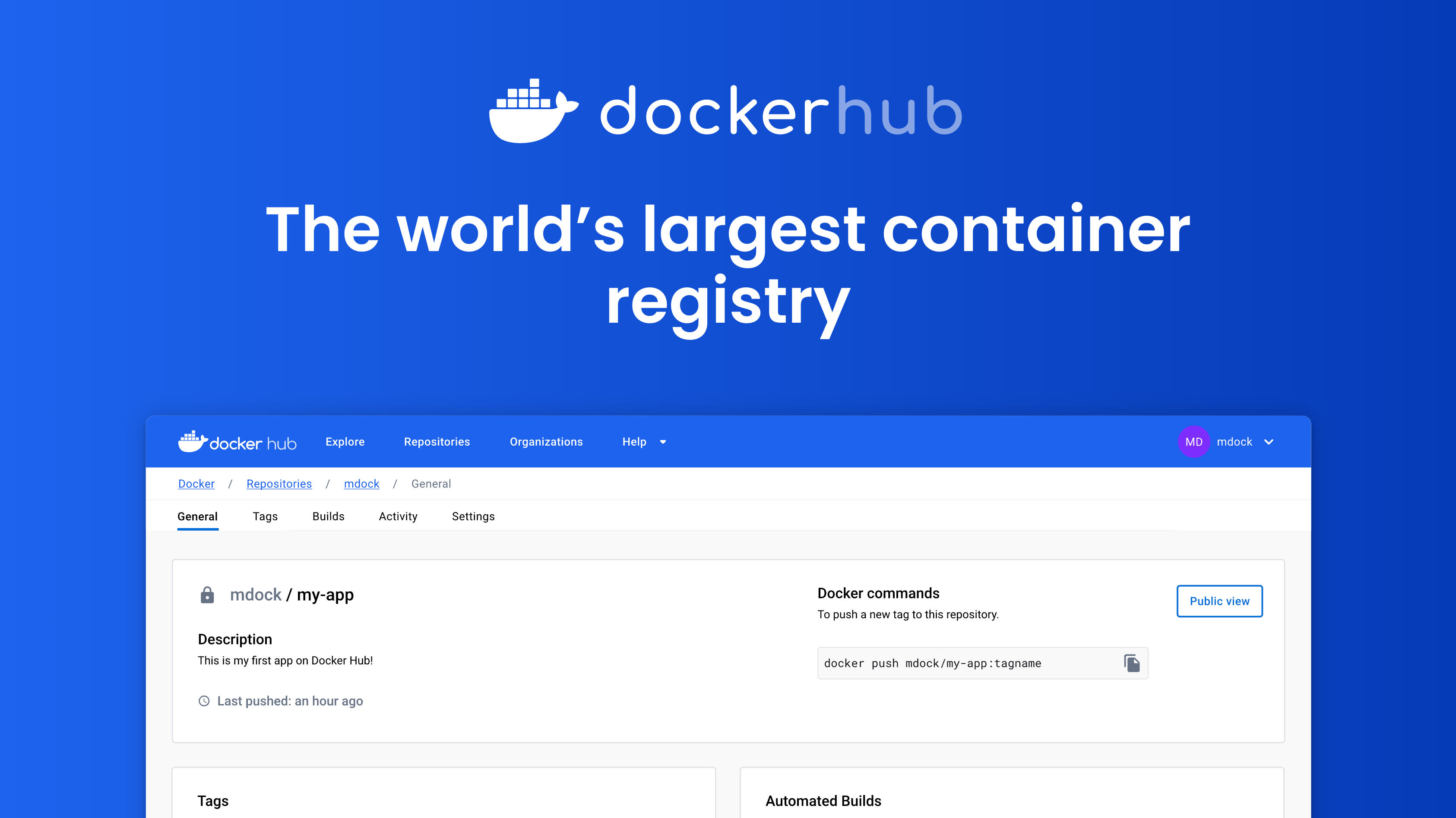 Docker Hub Container Image Library | App Containerization · Twitter