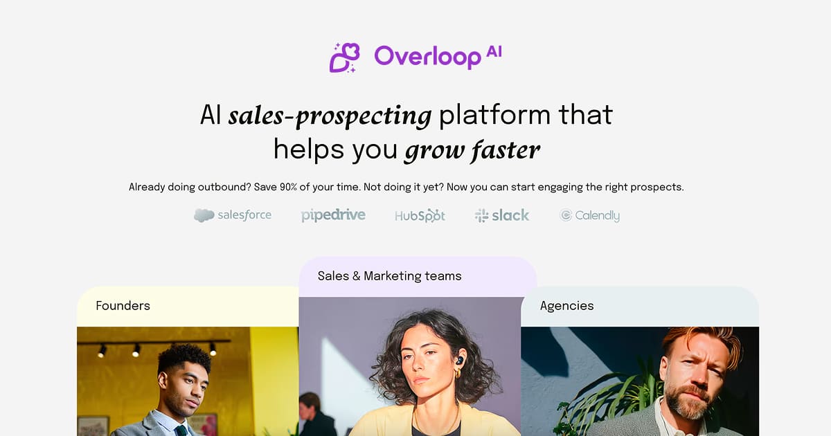 AI Sales Prospecting Platform | Overloop