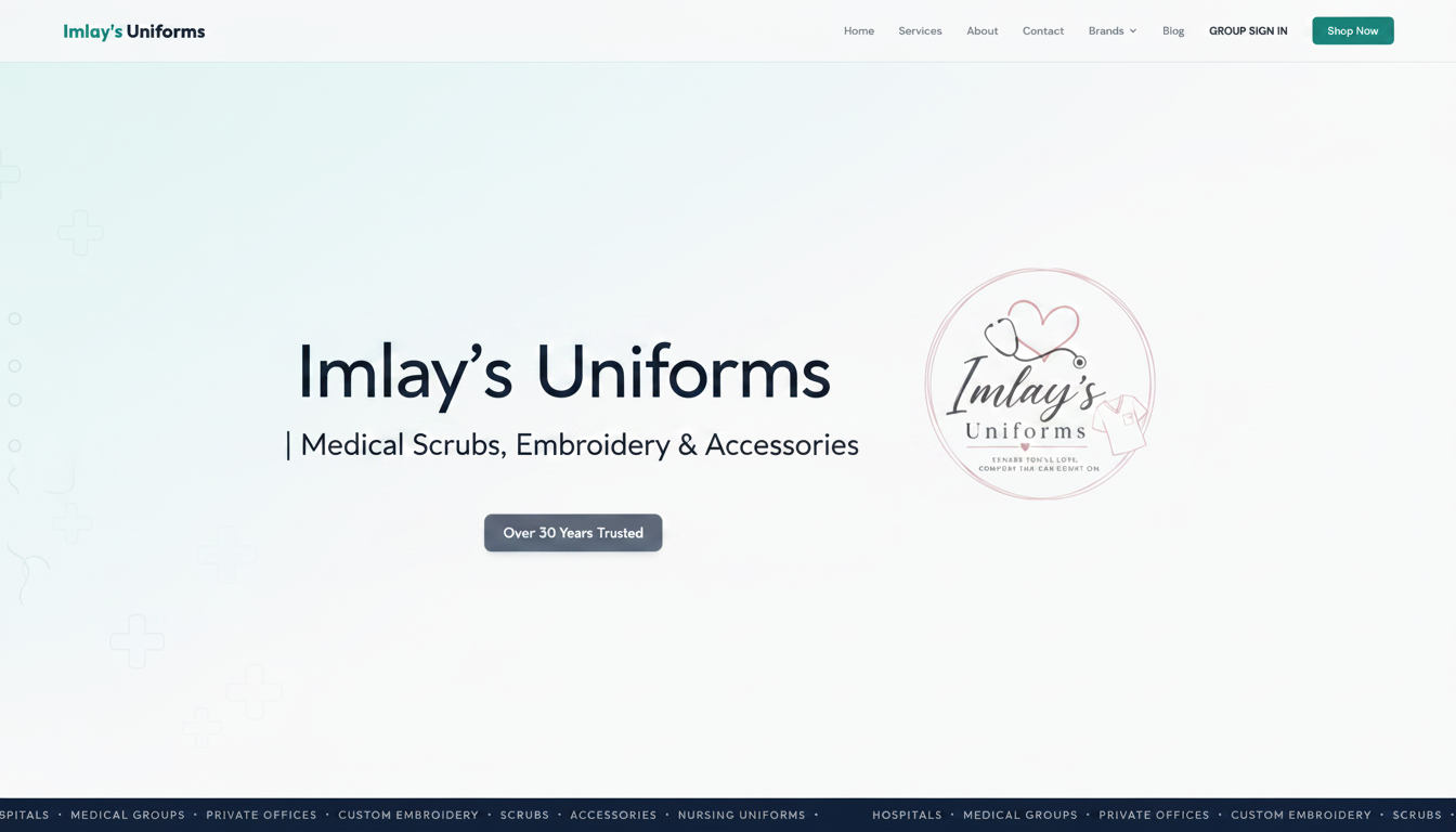Imlay's Uniforms | Medical Scrubs, Embroidery & Accessories · Twitter