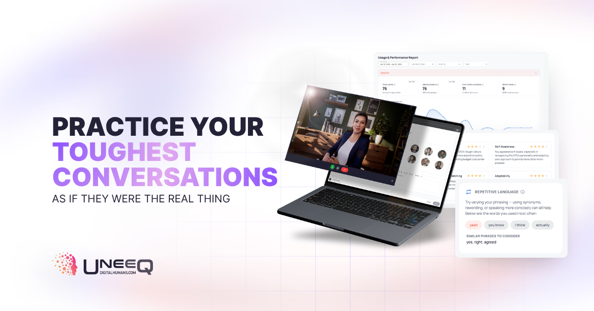 UneeQ | Practice the Conversation Before It's Real · Twitter