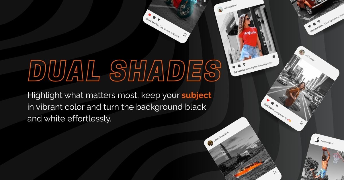 Dual Shades - AI Photo Editor