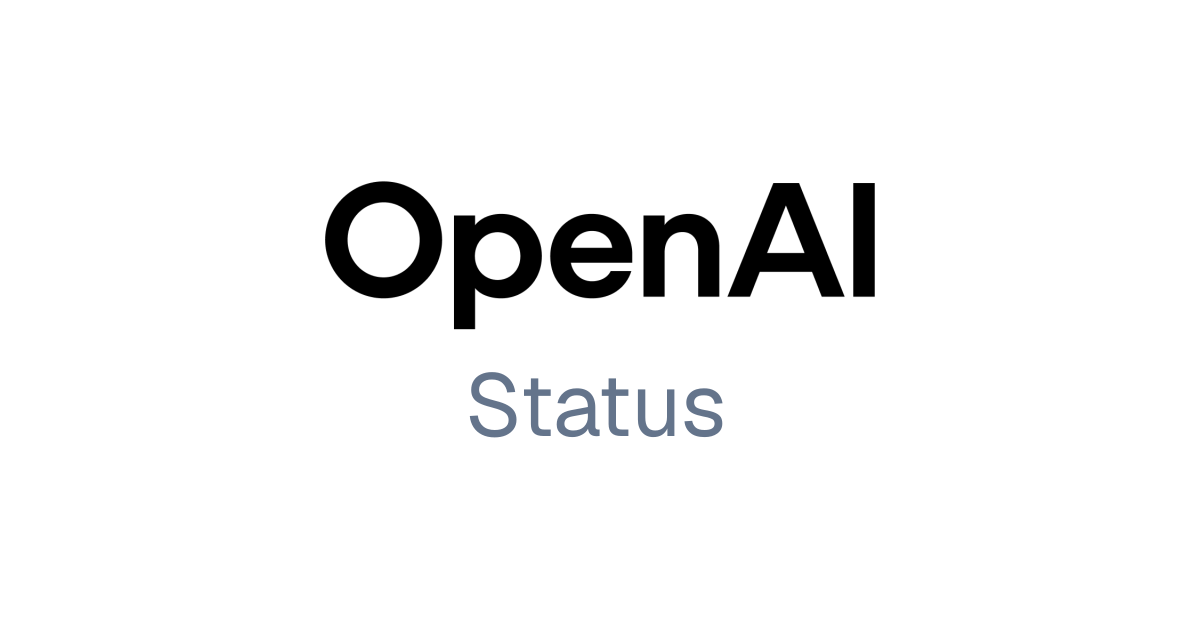 OpenAI Status