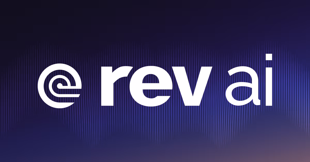The Most Accurate Speech-To-Text API | Rev AI · Twitter