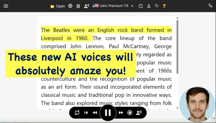 Text To Speech (TTS) Reader. Online. Accurate. Free.