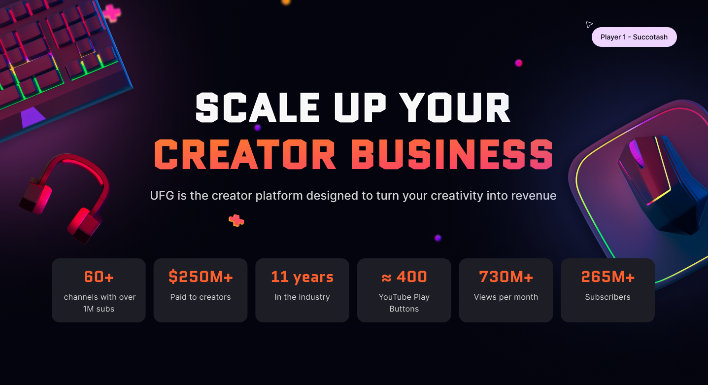 UFG - THE BEST NETWORK IN GAMING ENTERTAINMENT · Twitter