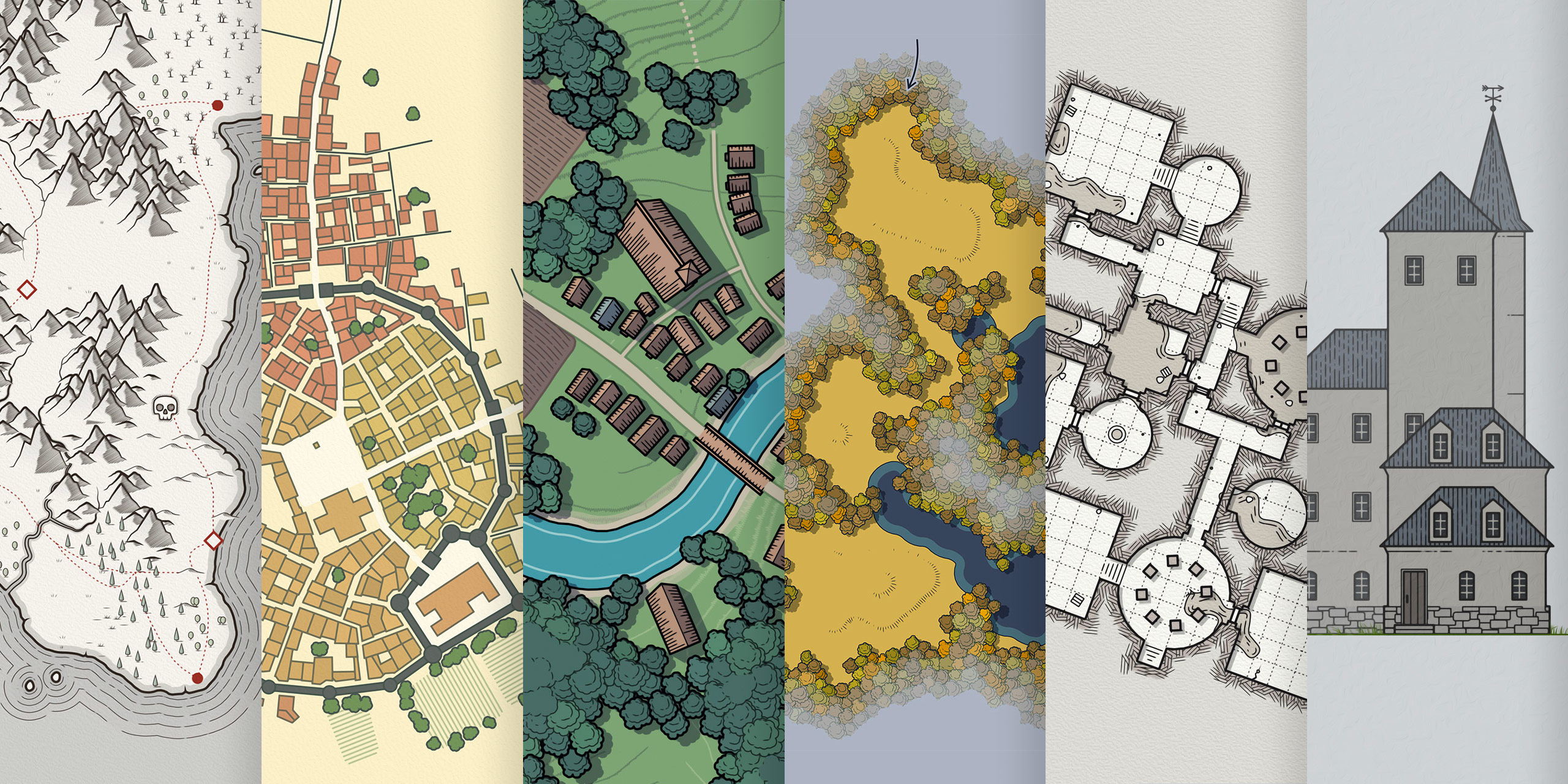 Watabou's Procgen Arcana · Twitter