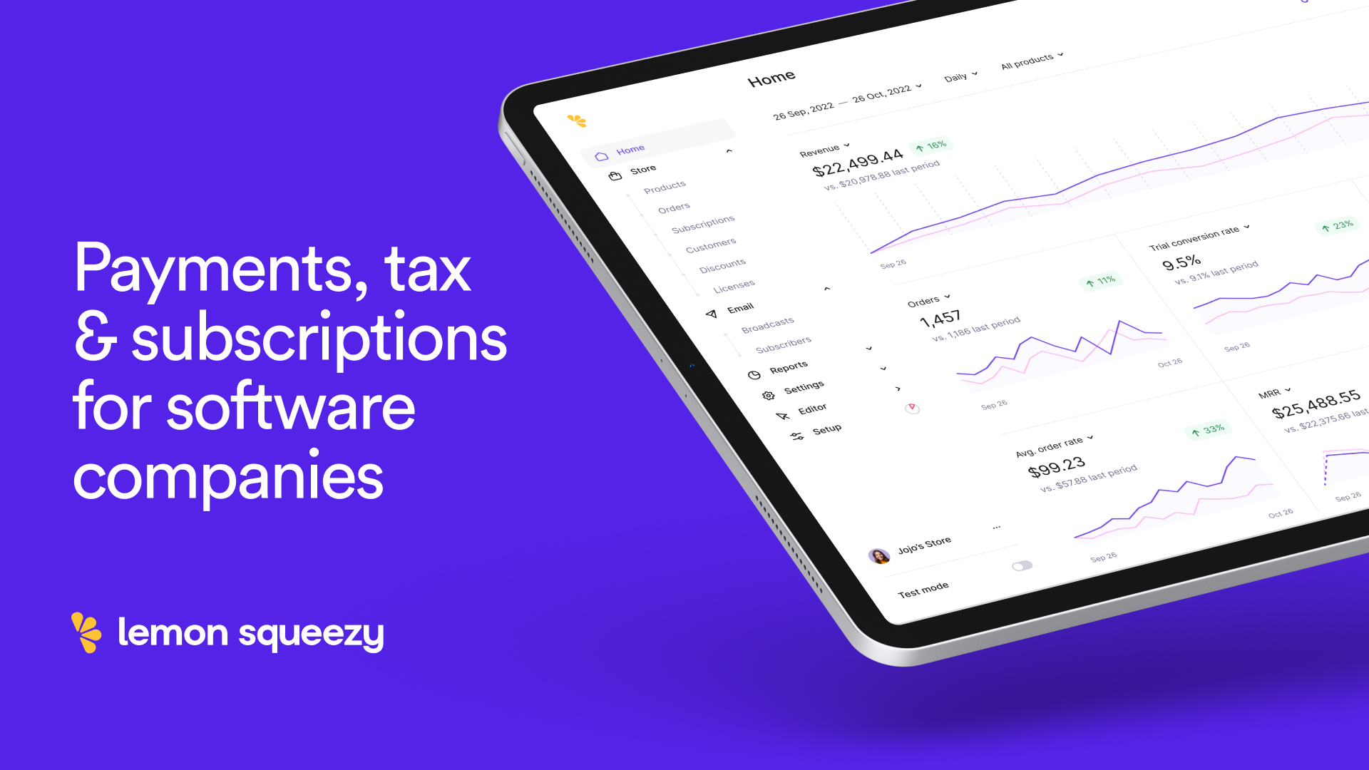Payments, Tax & Subscriptions for SaaS · Twitter