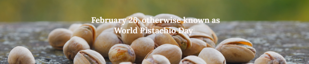 WORLD PISTACHIO DAY FEBRUARY 26, 2024 - worldpistachioday.com · Twitter