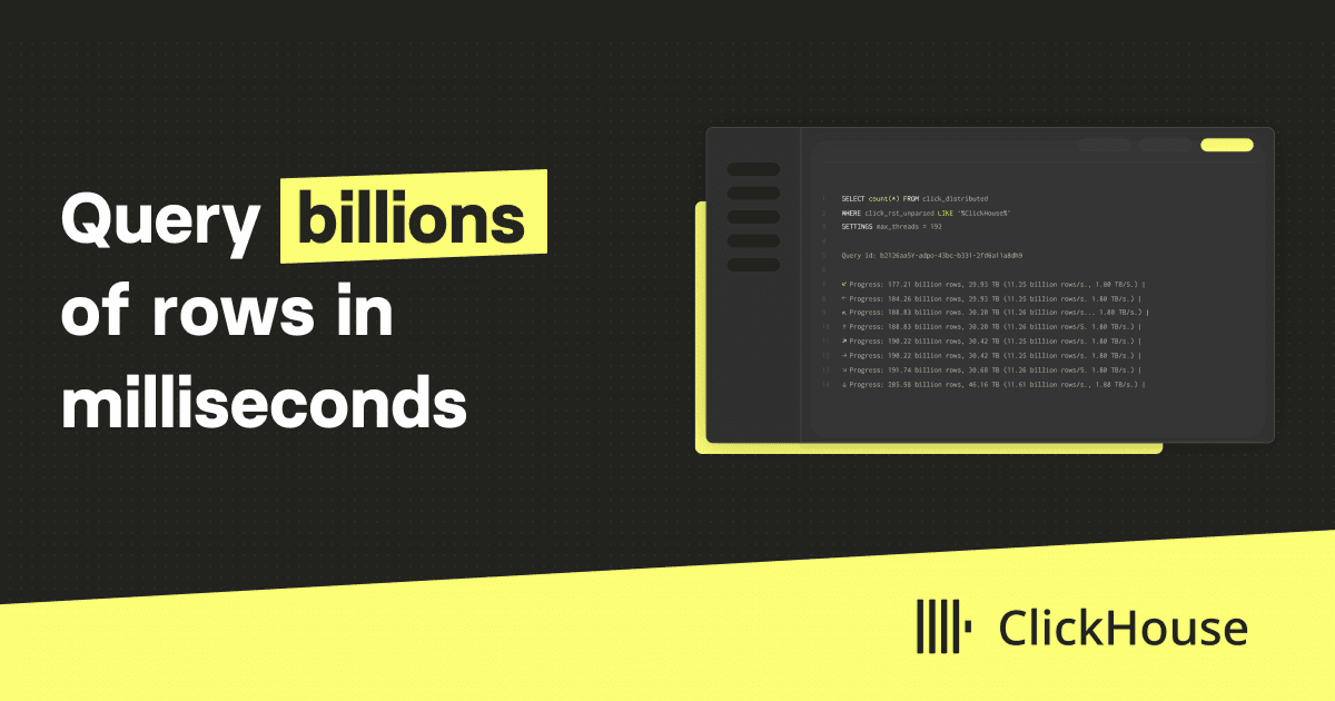 Fast Open-Source OLAP DBMS