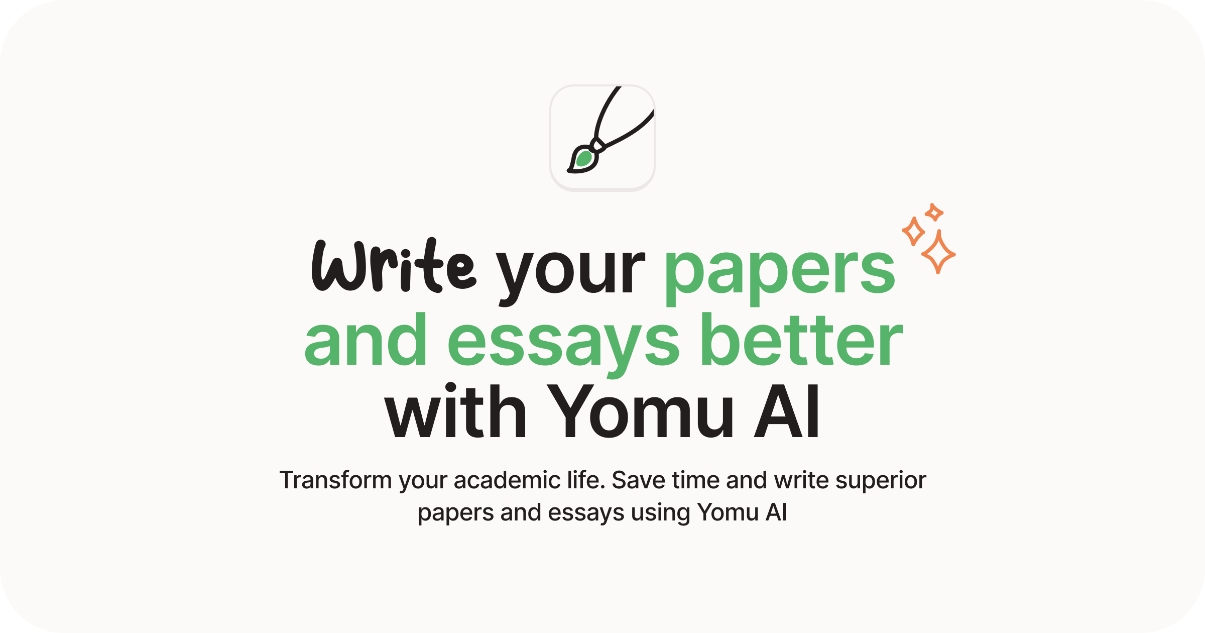Yomu AI — Yomu AI academic writing assistant · Twitter