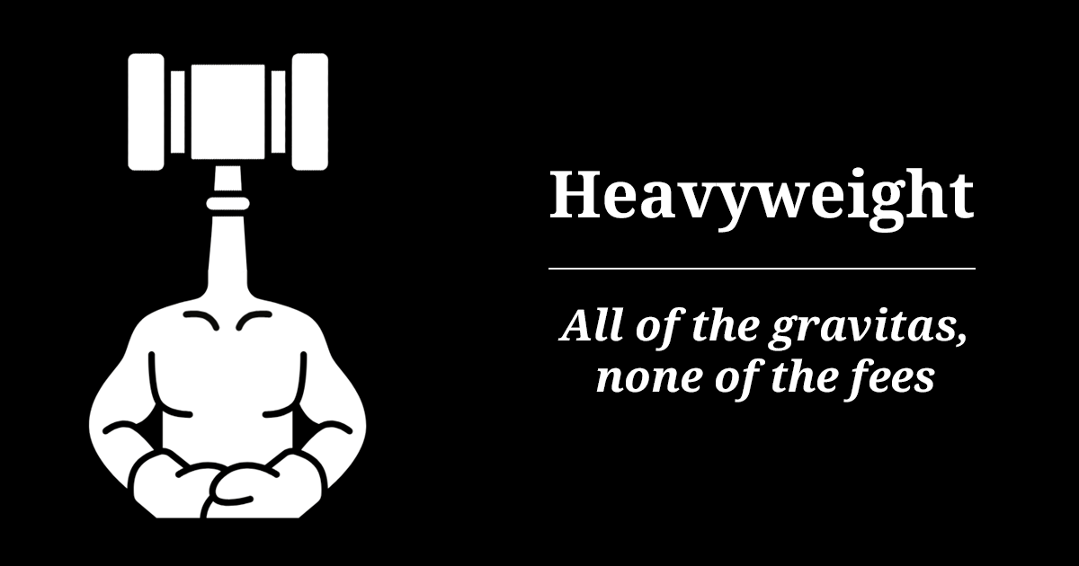 Heavyweight: Letters Taken Seriously - Free & Open Legal Letterhead Generator · Twitter