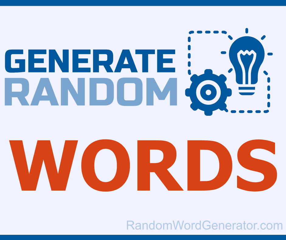 Random Word Generator · Twitter