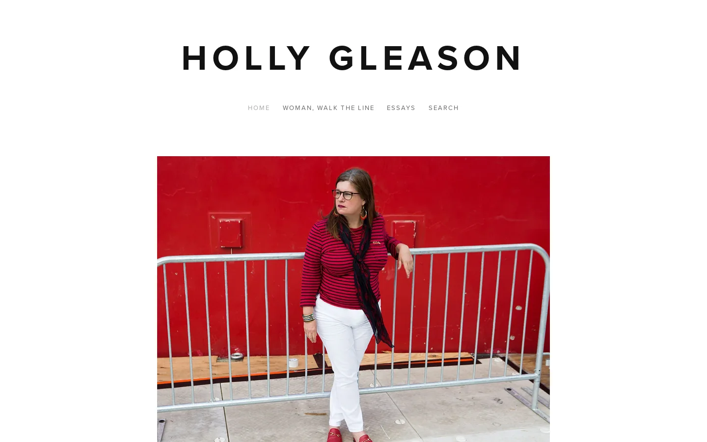 Holly Gleason Homepage screenshot
