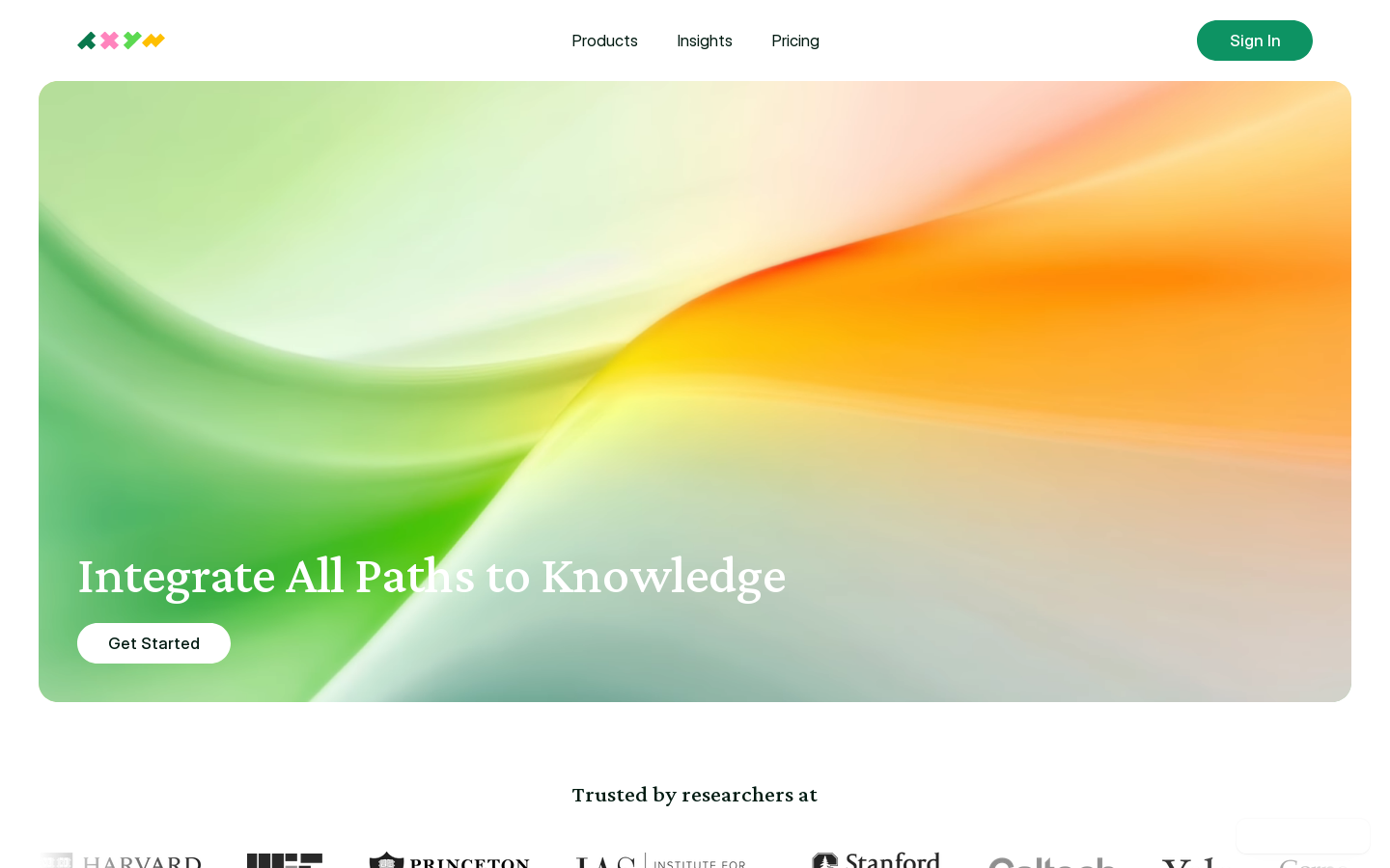 TXYZ Homepage screenshot
