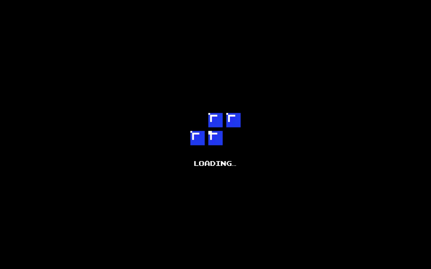 First-Person Tetris Homepage screenshot