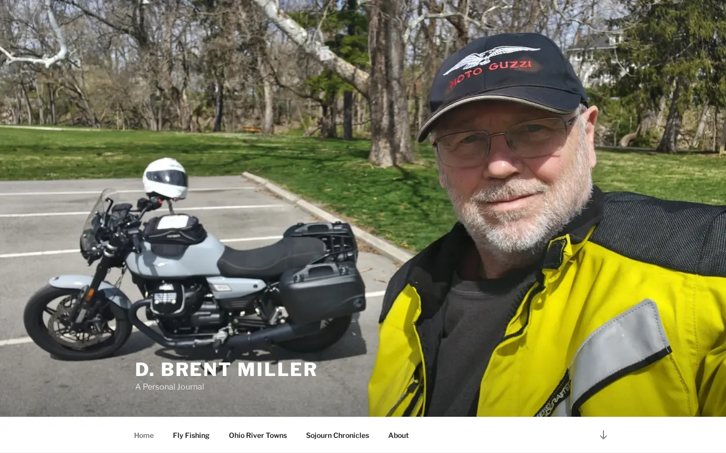 D. Brent Miller Homepage screenshot