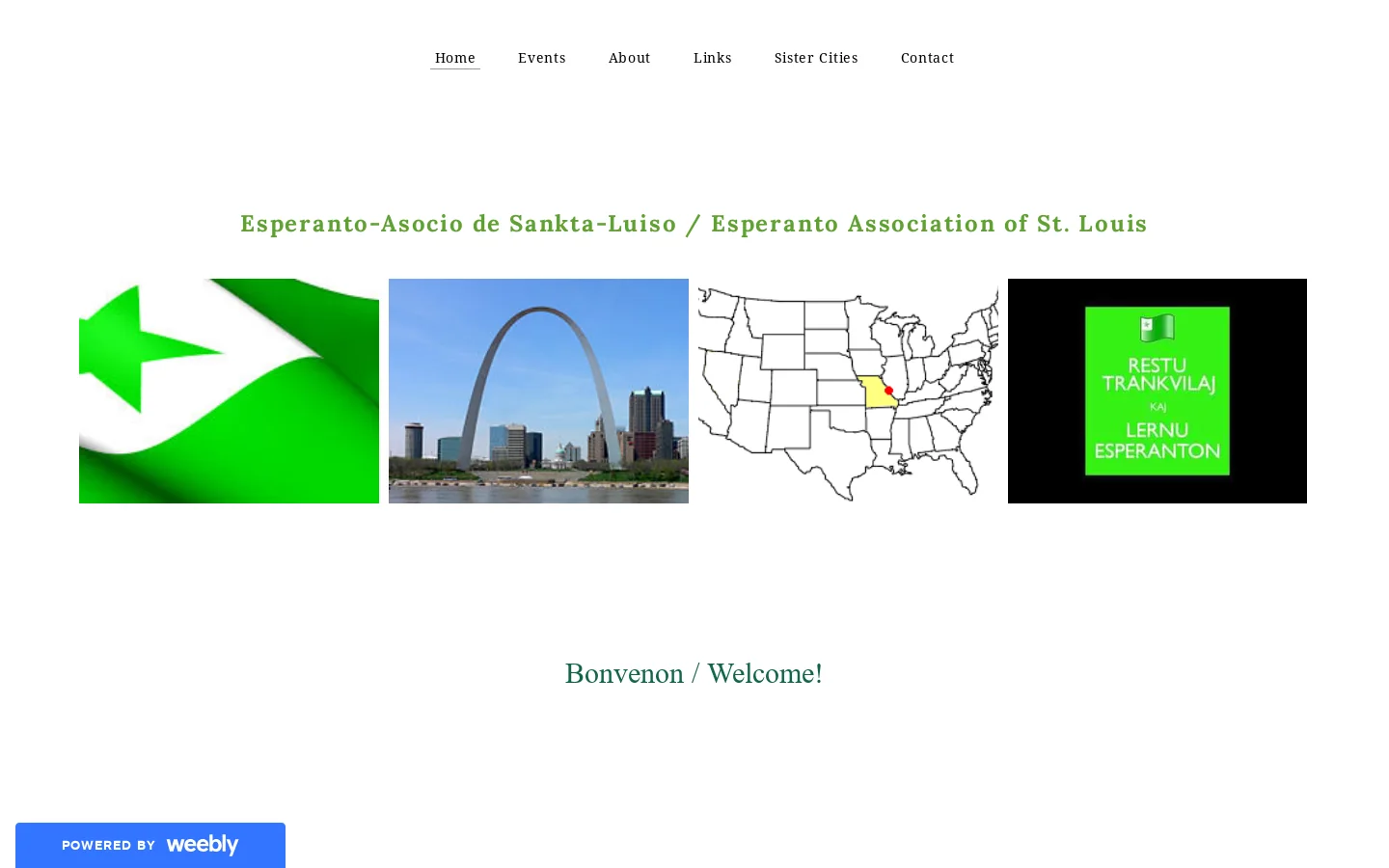Home Homepage screenshot