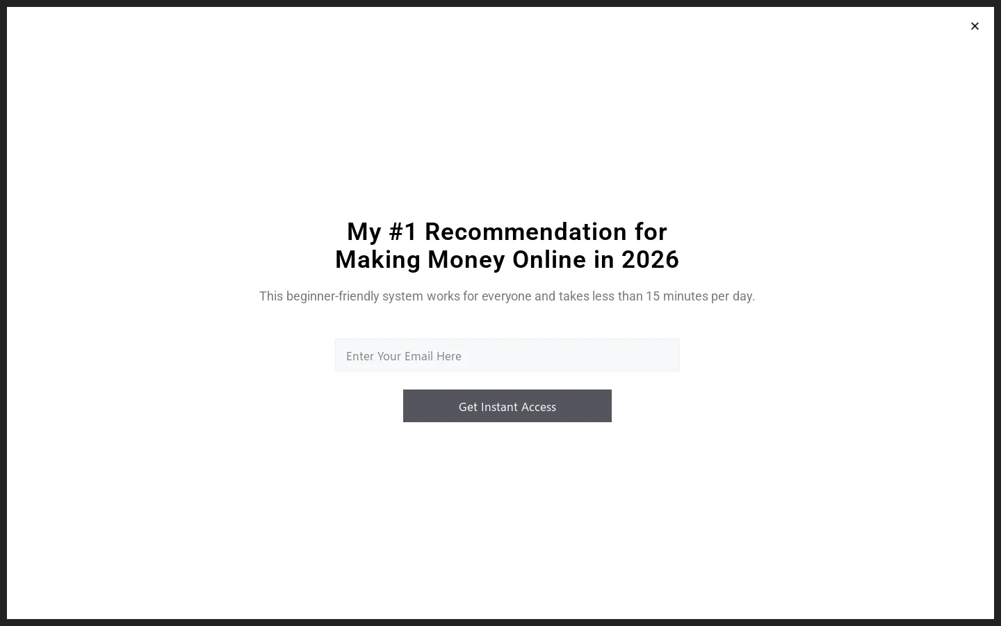 Affiliate Review Homepage screenshot