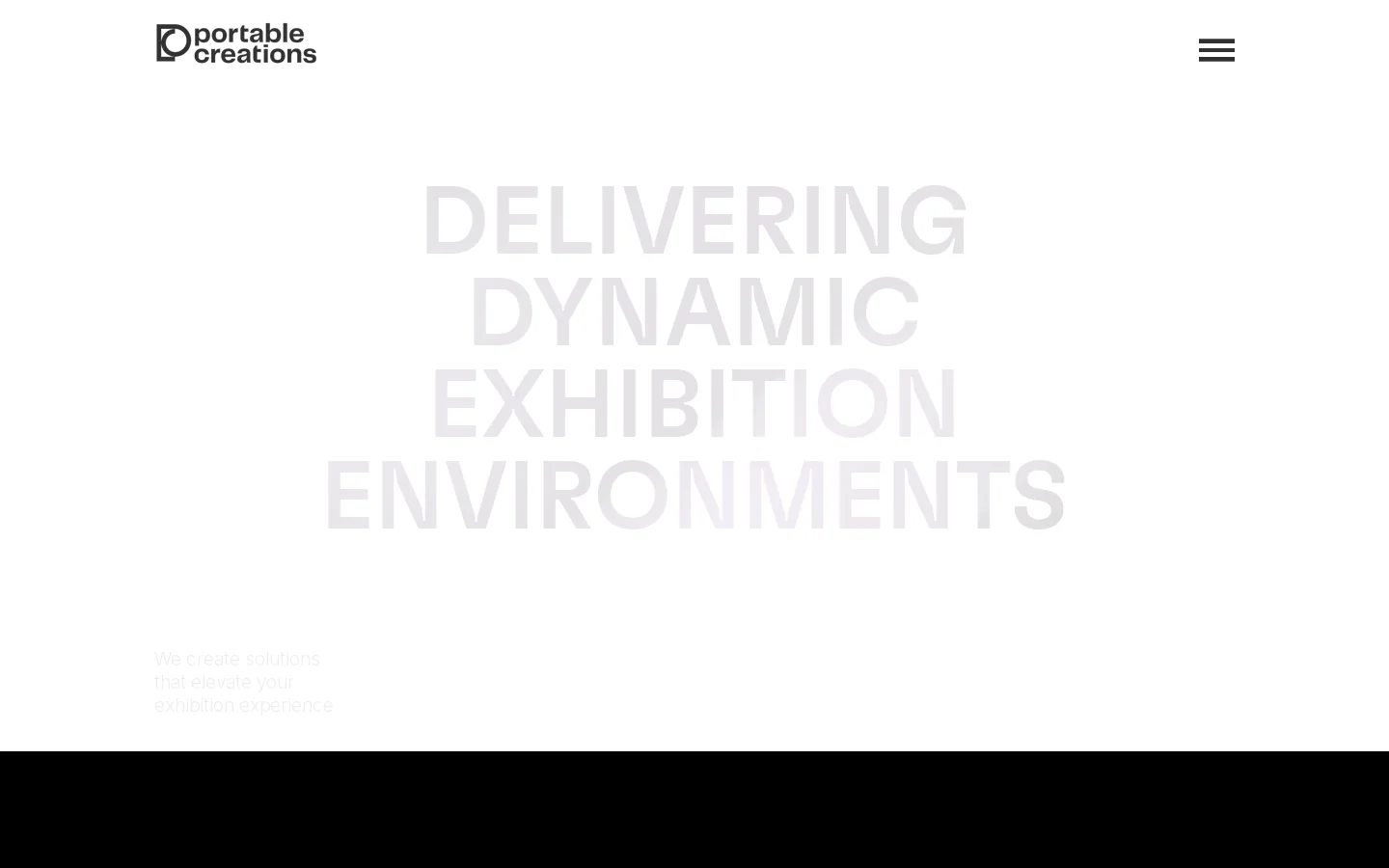 Portable Creations Homepage screenshot