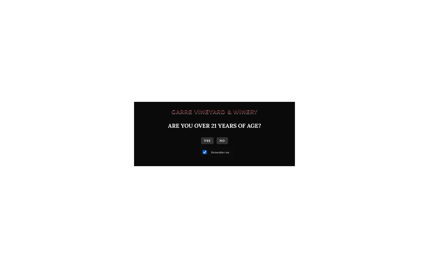 Garré Vineyard & Winery | Eat, Drink and be Family Homepage screenshot