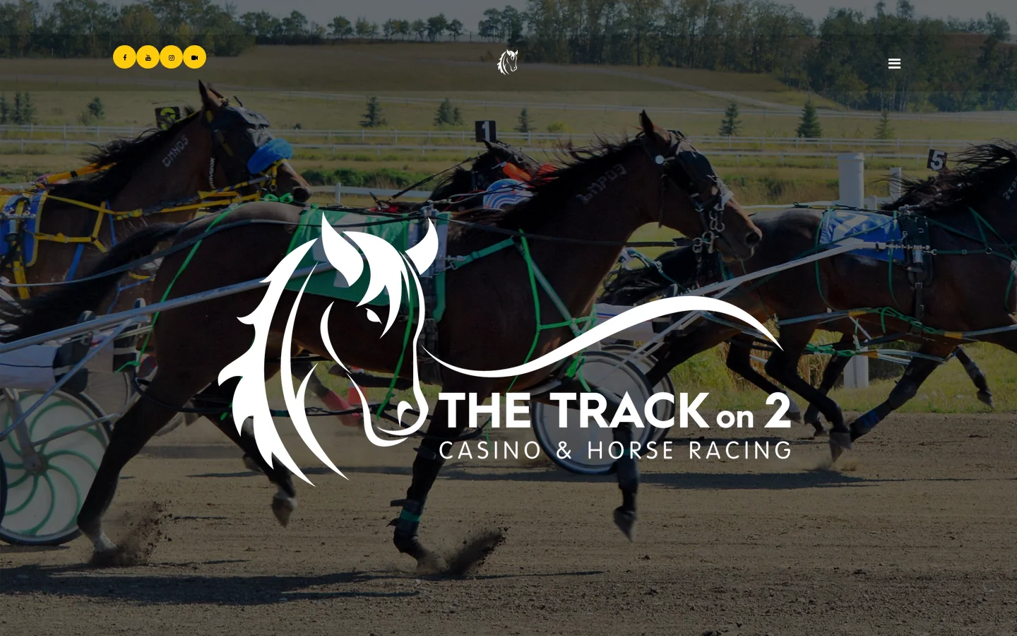 The Track on 2 Homepage screenshot