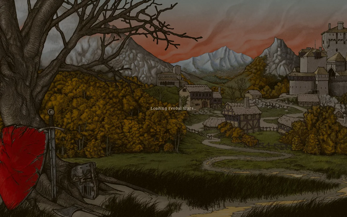 Feudal Wars Homepage screenshot