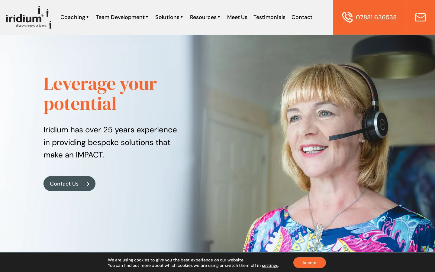 Team Coaching Specialists London, Northampton and UK-wide Homepage screenshot