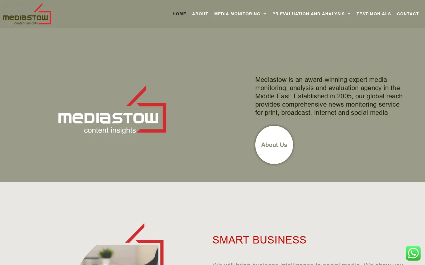 Home - Homepage screenshot