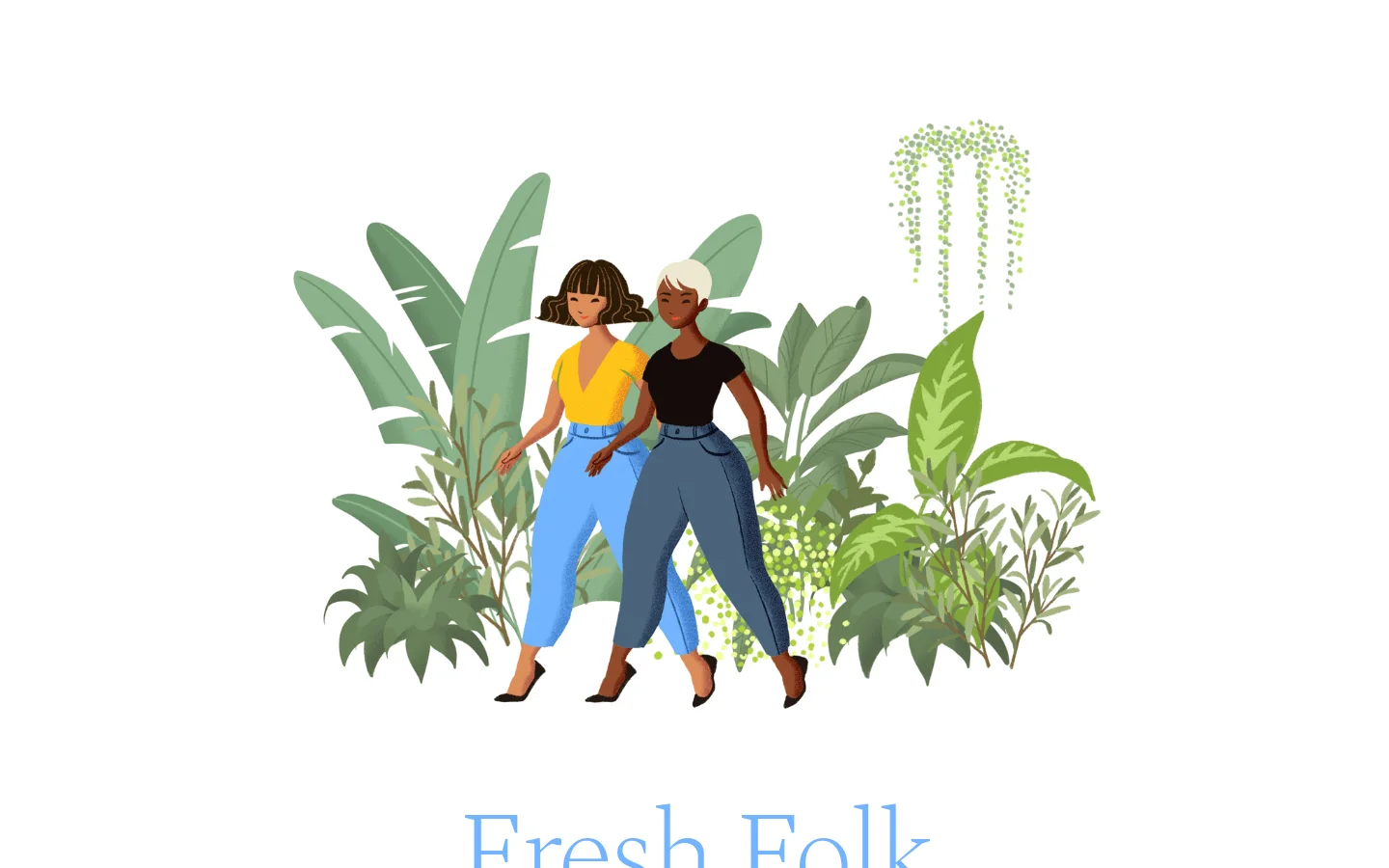 Fresh Folk Homepage screenshot