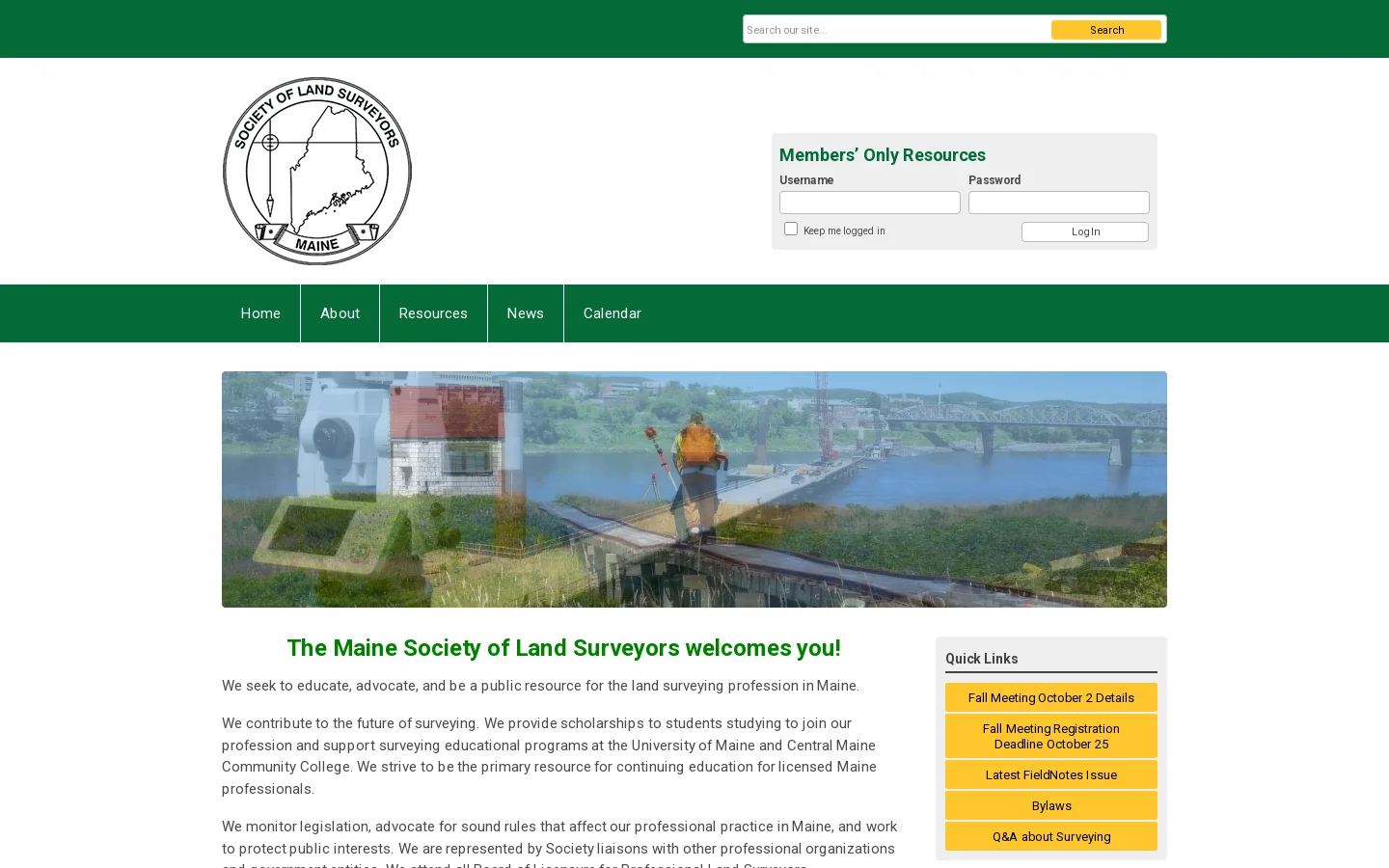 Home Homepage screenshot