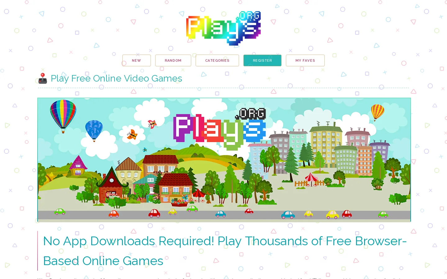 🕹️ Free Online Video Games: Play HTML5 Gratis Juegos, Jogos & Permainan at Plays.org Homepage screenshot