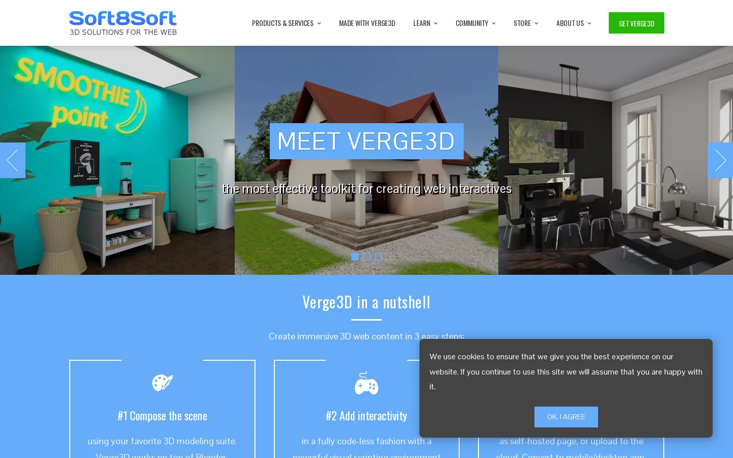 Soft8Soft Homepage screenshot